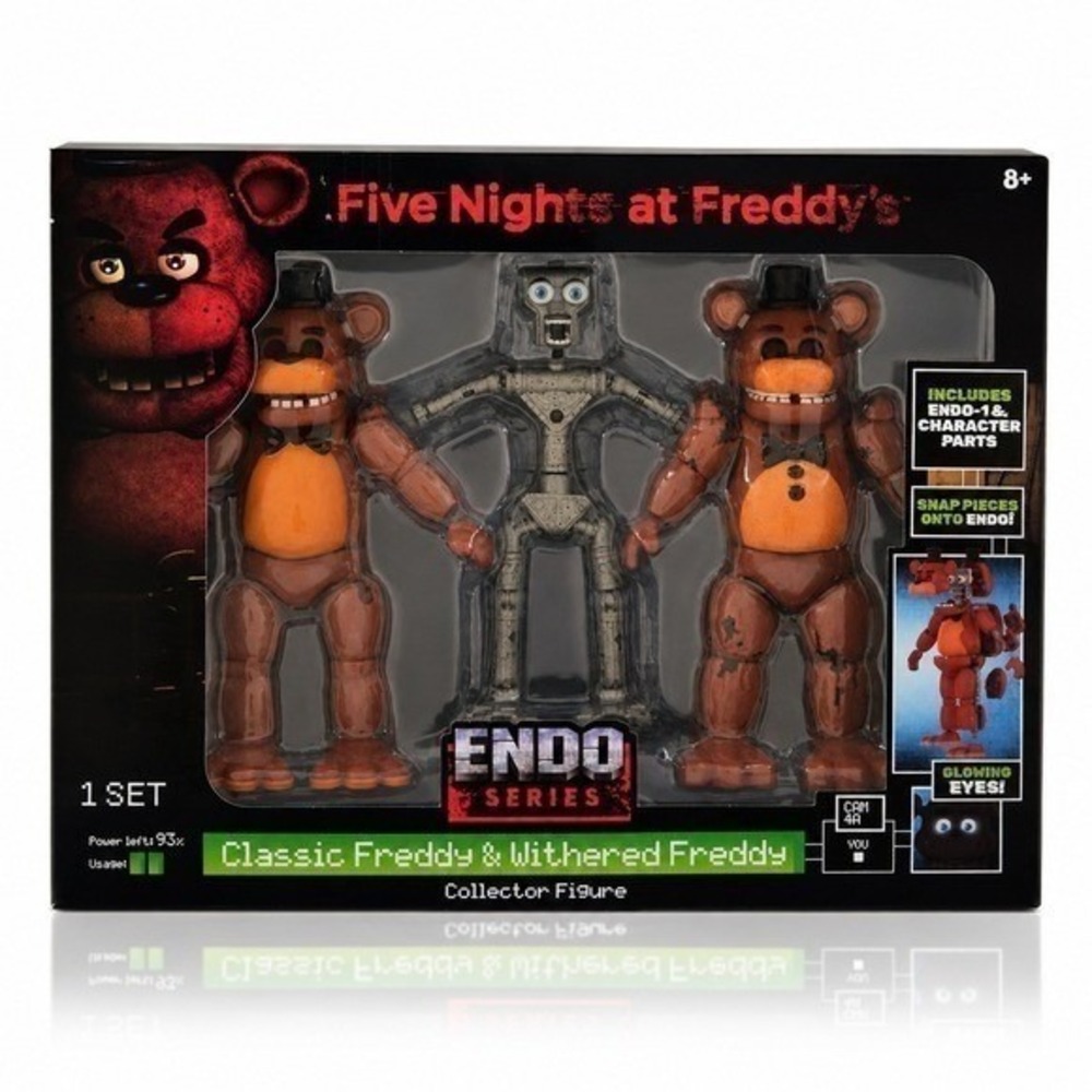 Five Nights at Freddy's Endo Series Classic & Withered Freddy Figure NEW